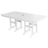 Havebord komposit hvid