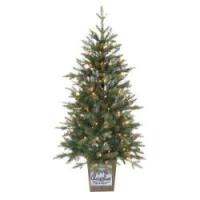 Juletræ med lys 120cm 