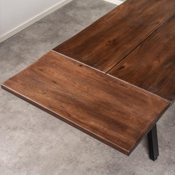 Tillægsplade til Firenze eg smoked live edge 50x95x4cm