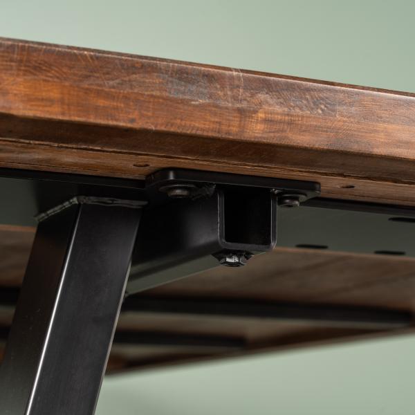 Tillægsplade til Firenze eg smoked live edge 50x95x4cm