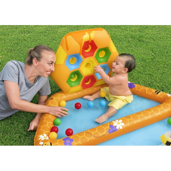 Oppustelig babypool og boldbassin