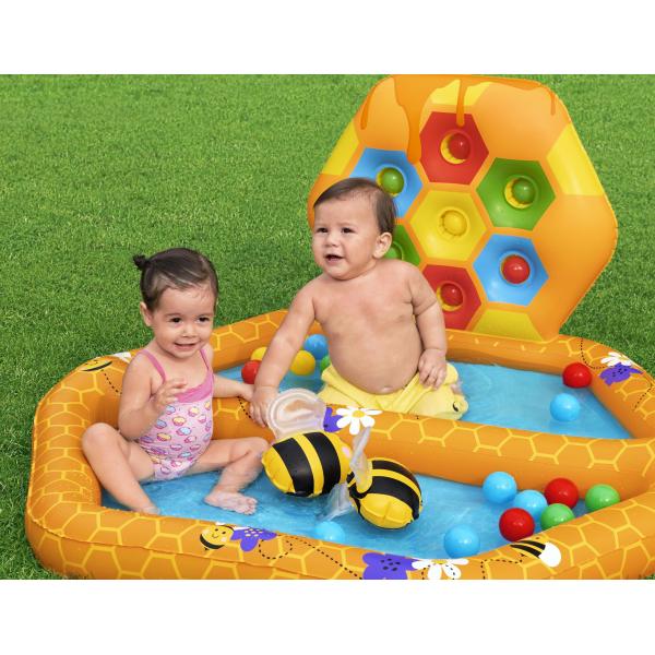 Oppustelig babypool og boldbassin