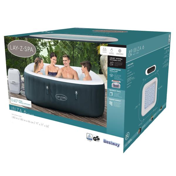 Lay-Z Spa Ibiza Airjet mørkegrøn
