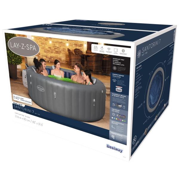 Lay-Z Spa Santorini HydroJet Pro