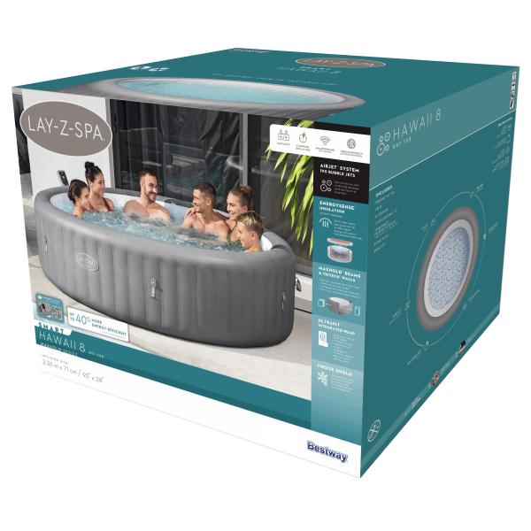 Lay-Z Spa Hawaii MaxHold Ultrafit Smart Airjet