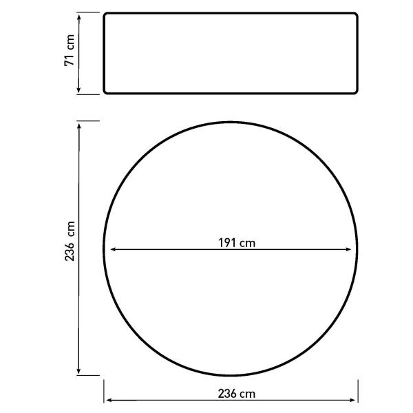 Lay-Z Spa Hawaii MaxHold Ultrafit Smart Airjet