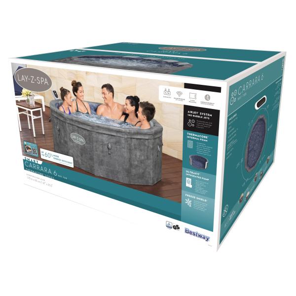 Lay-Z Spa Carrara ThermaCore Airjet
