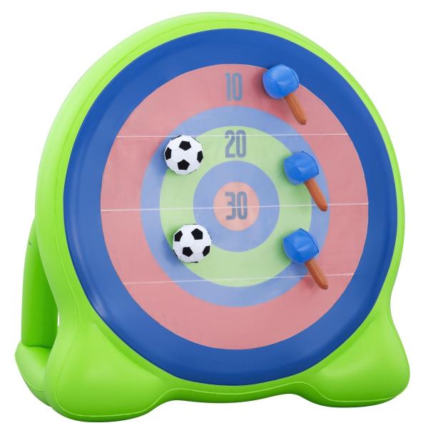 Oppusteligt dartspil 2-i-1