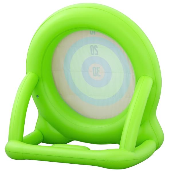 Oppusteligt dartspil 2-i-1