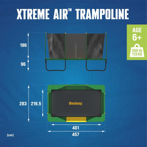 Bestway Xtreme Air trampolin 457x274x283cm