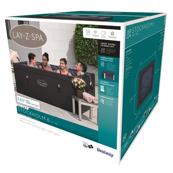 Lay-Z Spa Stockholm ThermaCore Airjet