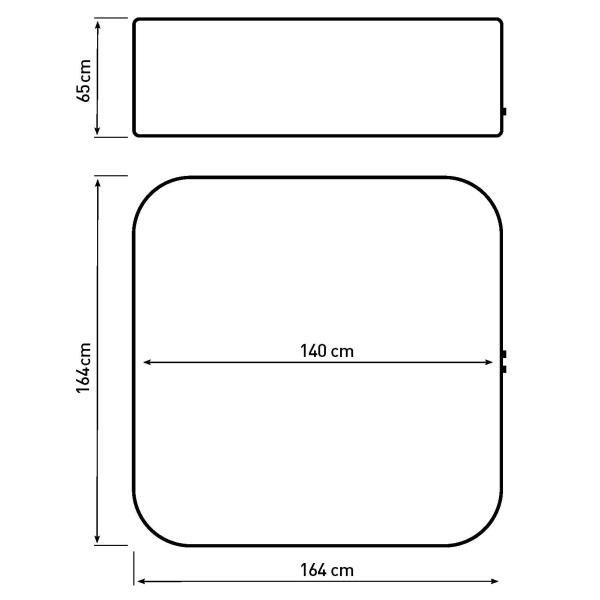 Lay-Z Spa Stockholm ThermaCore Airjet