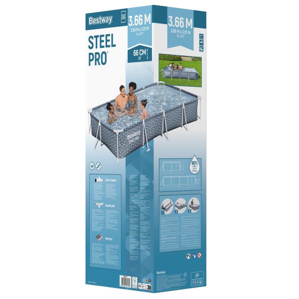 Bestway Steel Pro 366x201x66cm