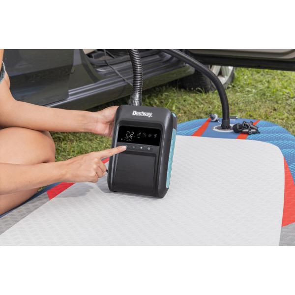 Bestway PowerGrip SUP DC elektrisk pumpe