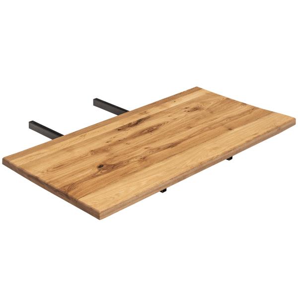 Tillægsplade til Firenze eg natur live edge 50x95x4cm