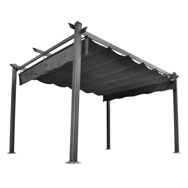 Essence manuel pergola med dug 12m2