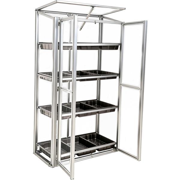 Minidrivhus poly 77,6x41,5x151,1cm