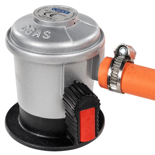 Gasregulator med slange
