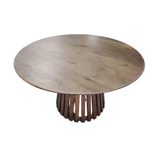 Fidenza 120x120x74cm eg smoked/smoked