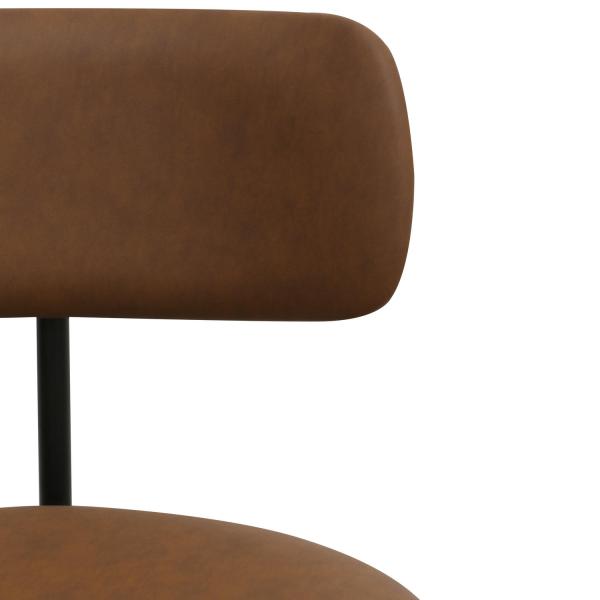 Roxy kunstlæder mørkebrun