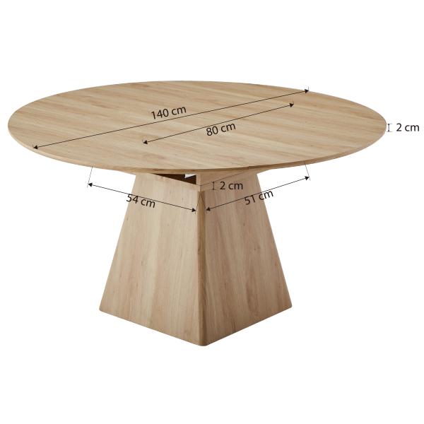 Sanremo eg natur 80/140x140cm