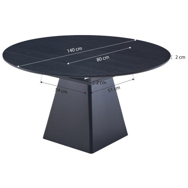 Sanremo eg smoked 80/140x140cm