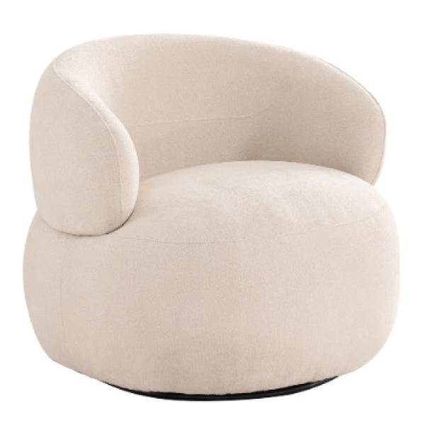 New York med drejefunktion stof beige