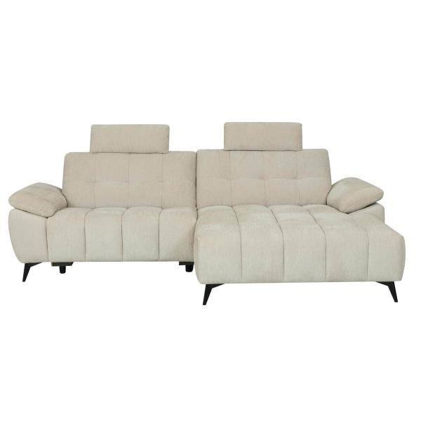 Colorado højrevendt stof beige