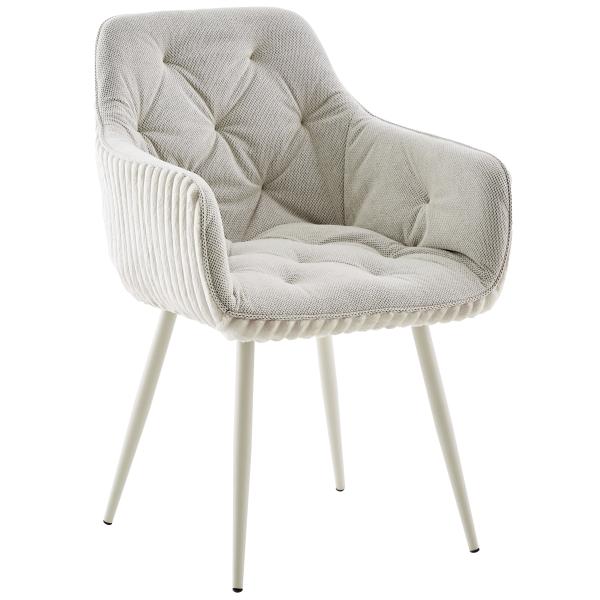 Holly imiteret pels creme/creme