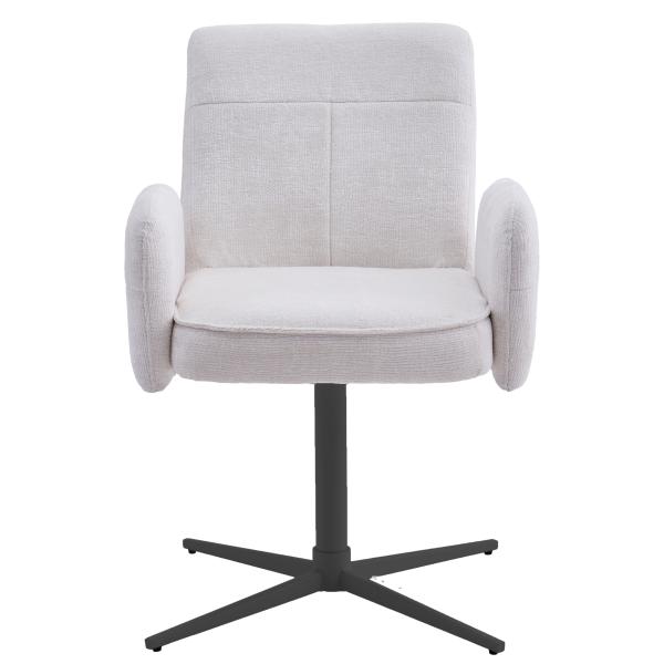 Lucia med drejefunktion stof creme/sort