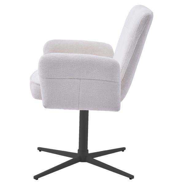 Lucia med drejefunktion stof creme/sort