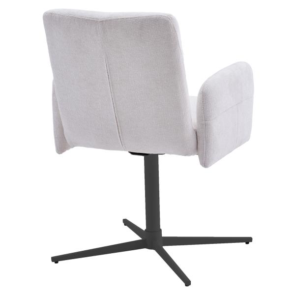 Lucia med drejefunktion stof creme/sort