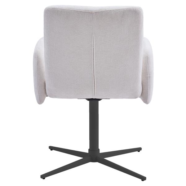 Lucia med drejefunktion stof creme/sort