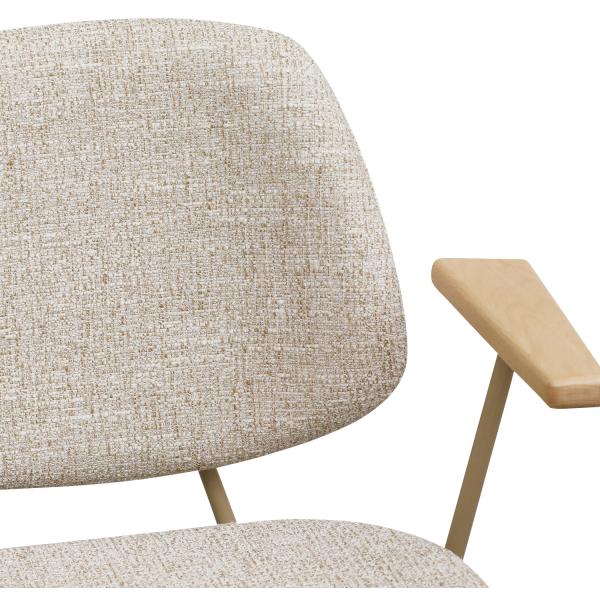 Sofia med armlæn beige