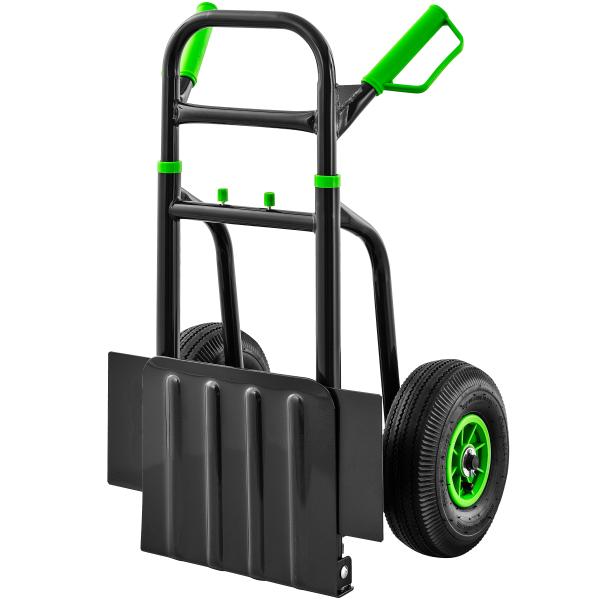 Foldbar sækkevogn med gummihjul