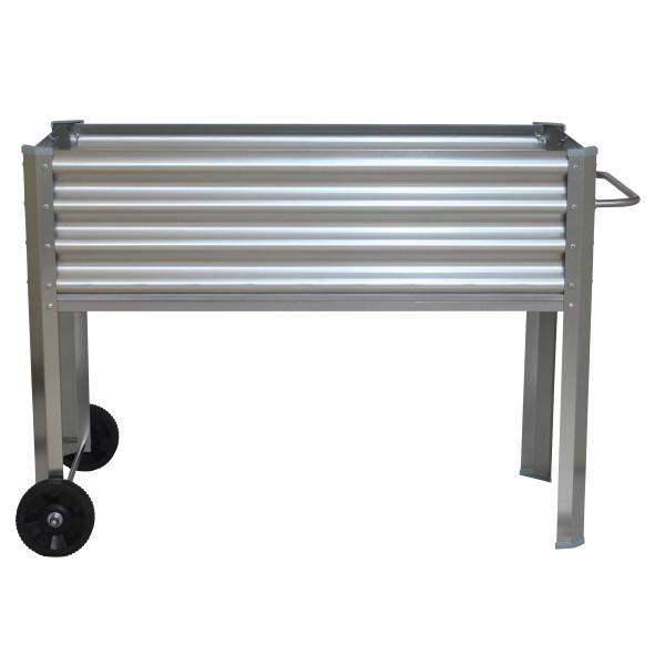 Workmann højbed 110x50,5x80cm sølv