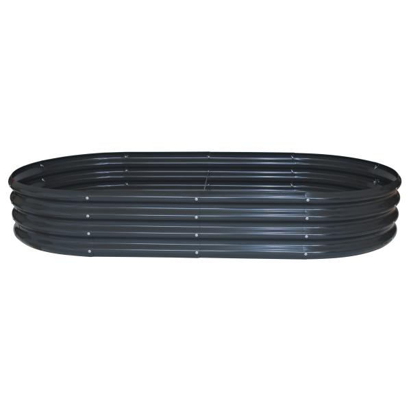 Workmann højbed 180x90x30cm mørkegrå