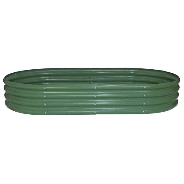 Workmann højbed 180x90x30cm grøn