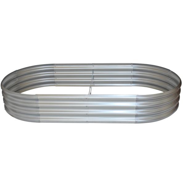 Workmann højbed 180x90x30cm sølv