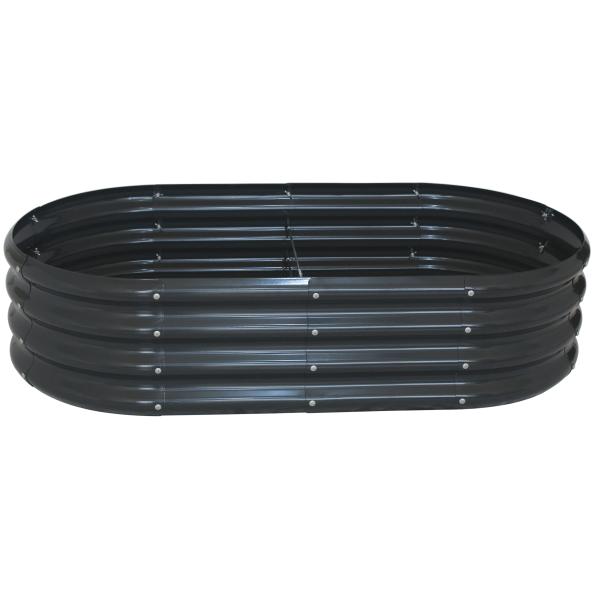 Workmann højbed 120x60x30cm mørkegrå