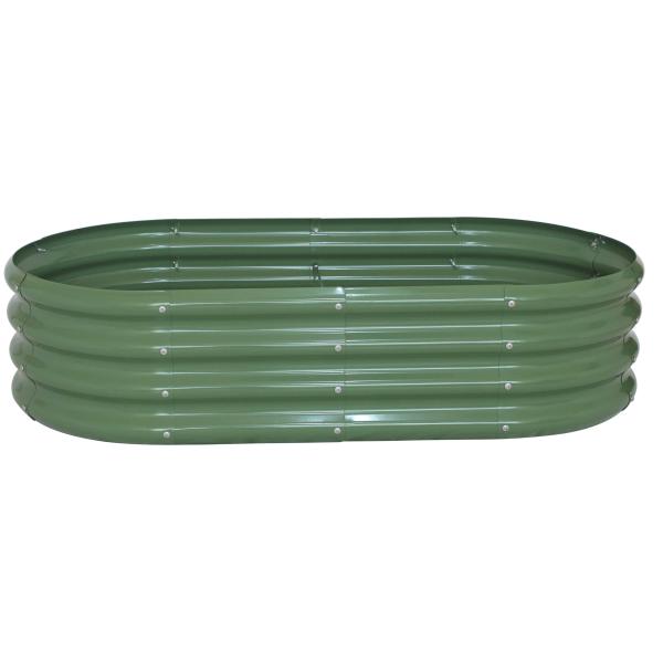 Workmann højbed 120x60x30cm grøn