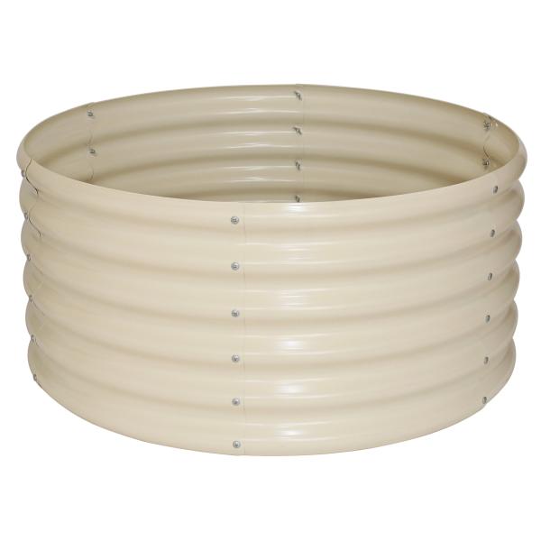 Workmann højbed 90x90x45cm beige