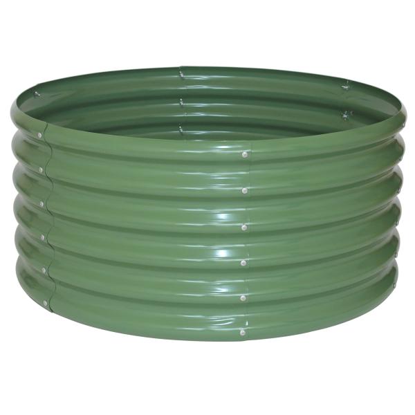 Workmann højbed 90x90x45cm grøn