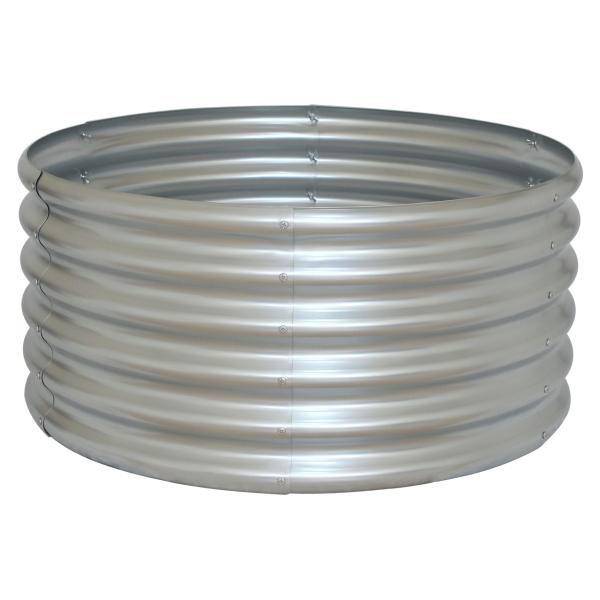 Workmann højbed 90x90x45cm sølv