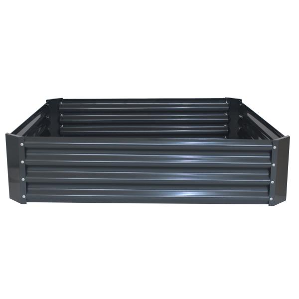 Workmann højbed 120x120x30cm mørkegrå