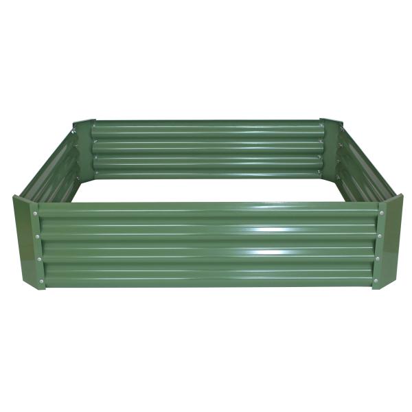 Workmann højbed 120x120x30cm grøn