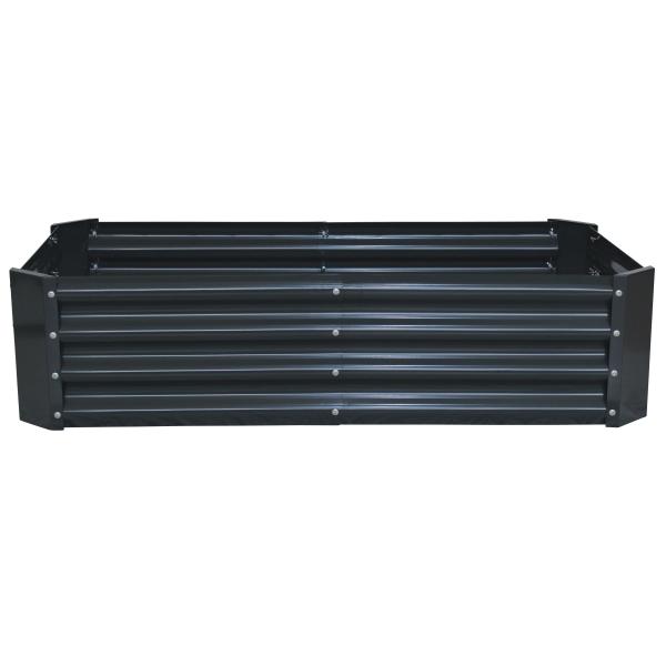 Workmann højbed 120x60x30cm mørkegrå