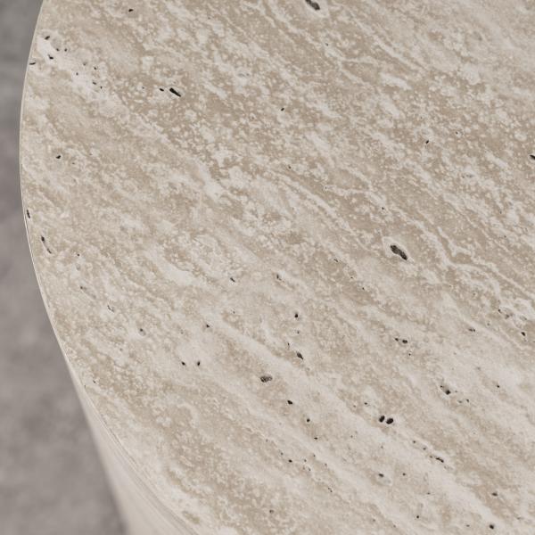 Modena beige/hvid ø40x45cm