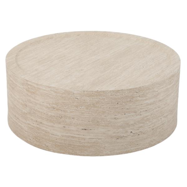 Modena beige/brun ø80x30cm