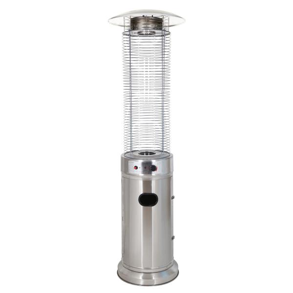Terrassevarmer rustfrit stål 180cm